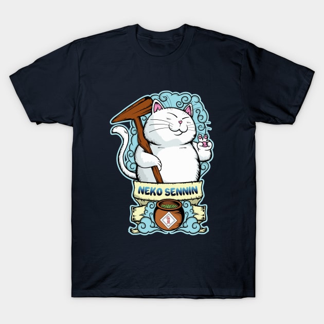 Cat Hermit Karin T-Shirt by Tosky